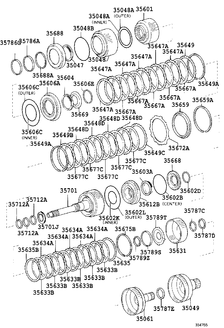  SEQUOIA |  BRAKE BAND MULTIPLE DISC CLUTCH ATM