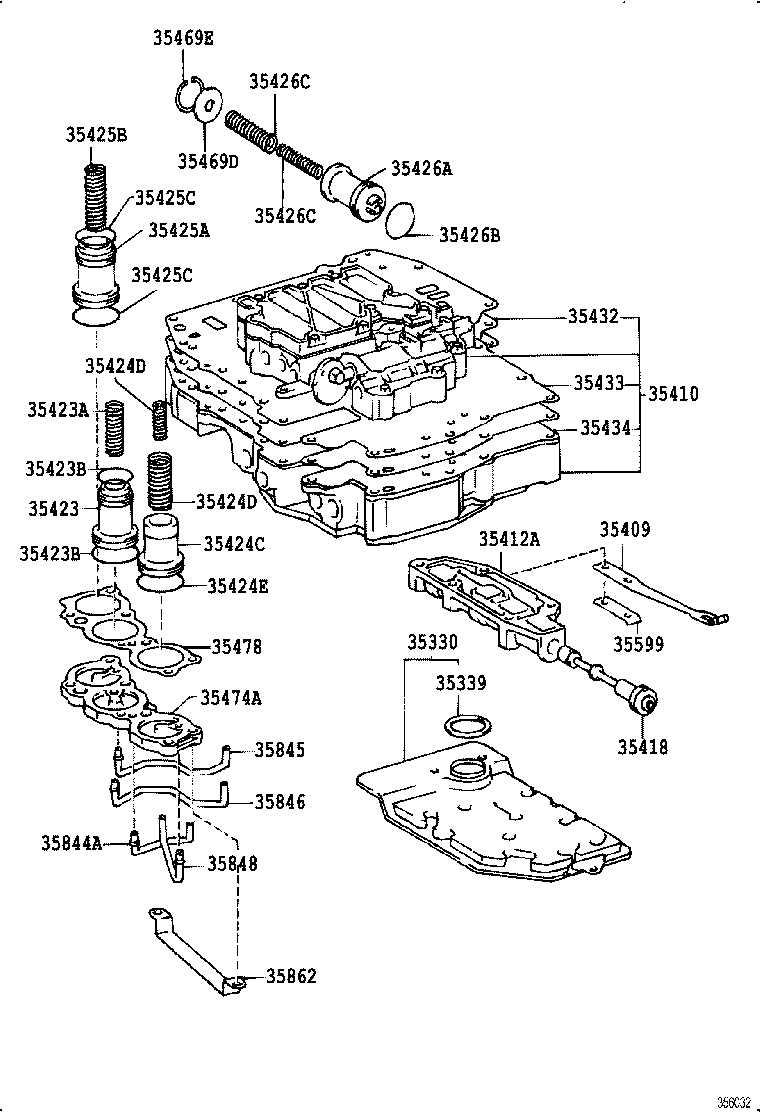  CAMRY |  VALVE BODY OIL STRAINER ATM