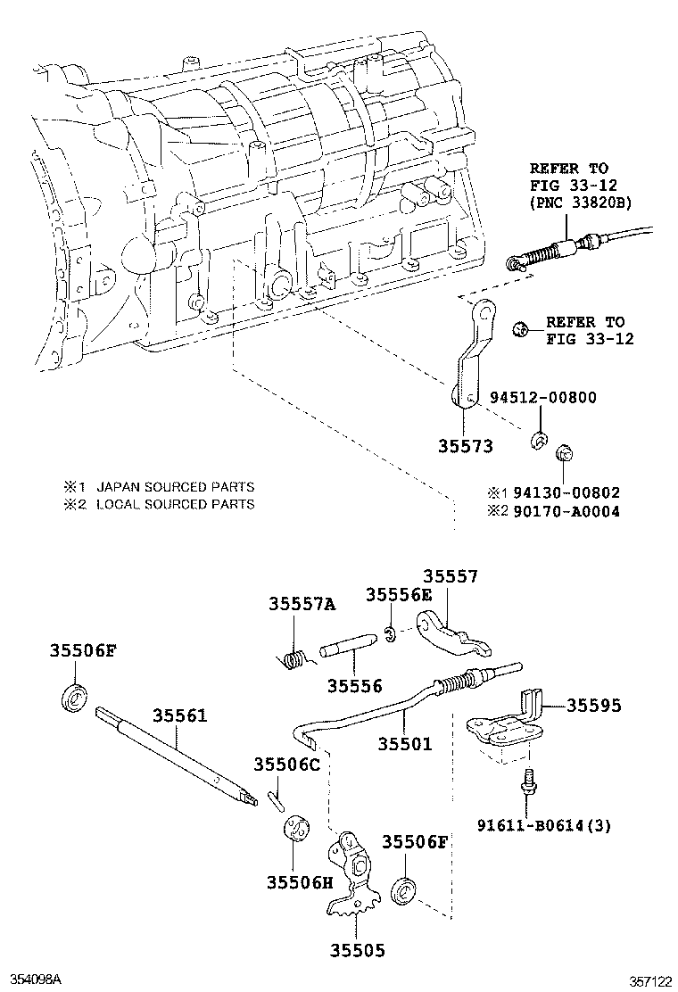  4RUNNER |  THROTTLE LINK VALVE LEVER ATM