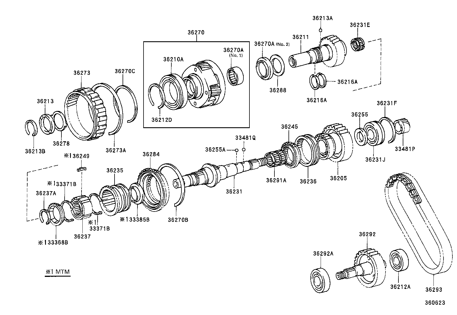  TACOMA |  TRANSFER GEAR