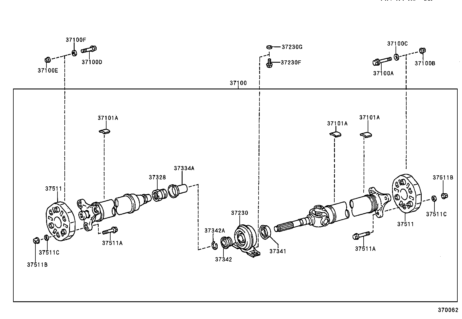  SC300 400 |  PROPELLER SHAFT UNIVERSAL JOINT