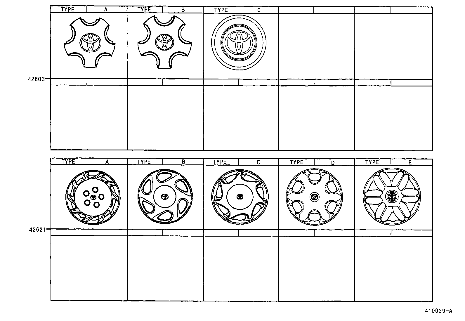  CAMRY NAP |  DISC WHEEL WHEEL CAP