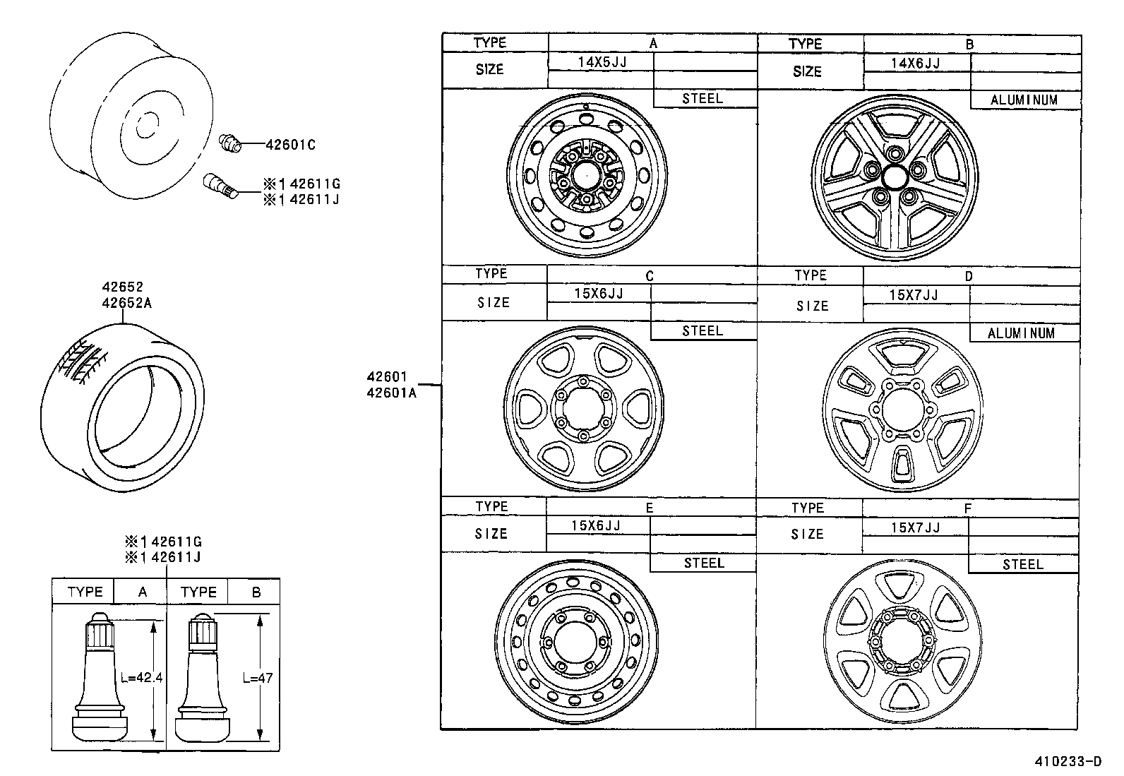  TACOMA |  DISC WHEEL WHEEL CAP