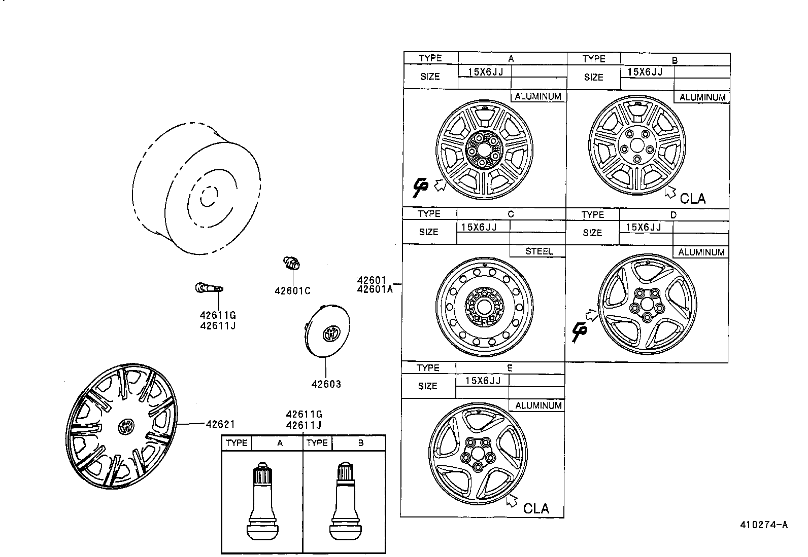  AVALON |  DISC WHEEL WHEEL CAP