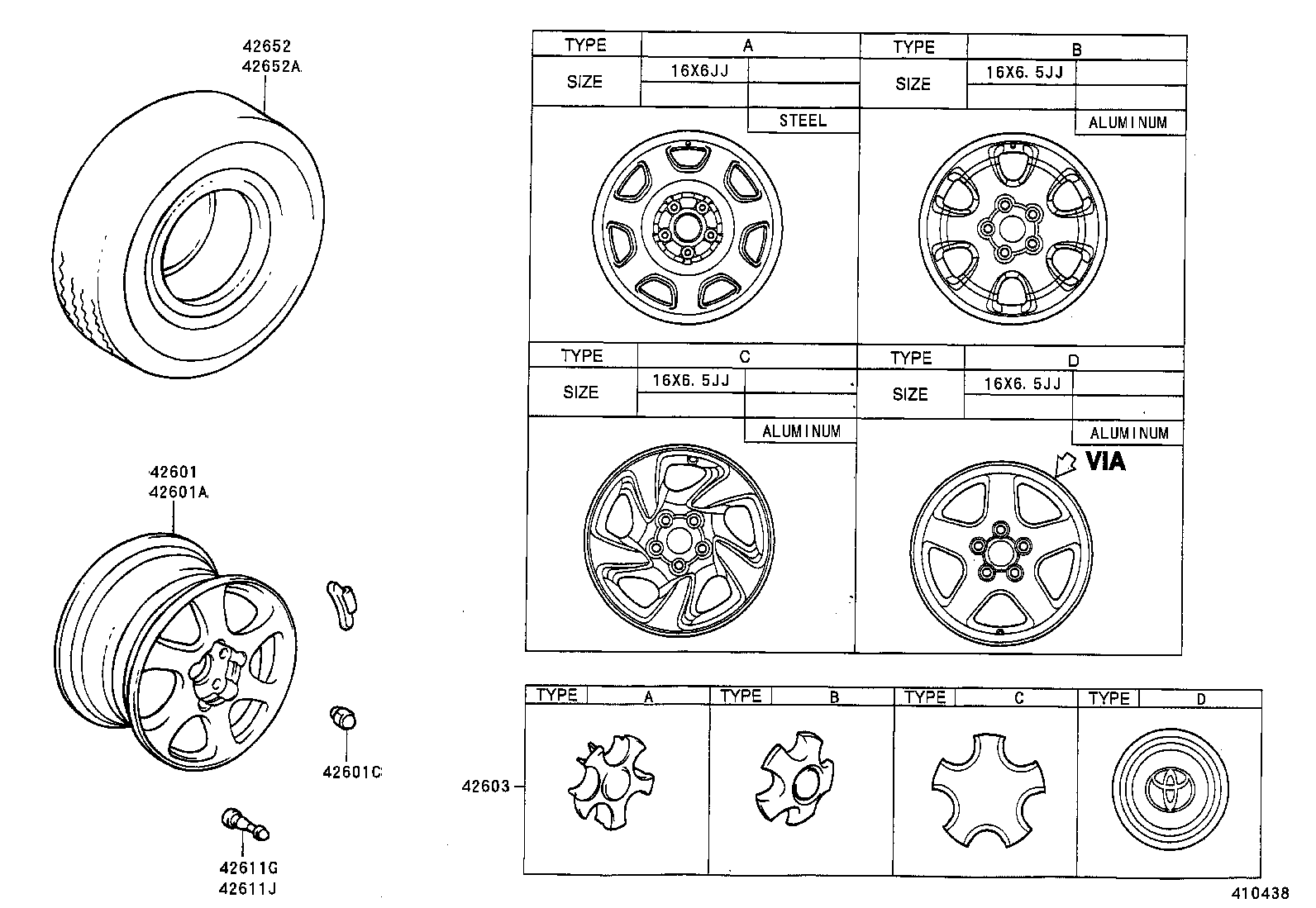  RAV4 |  DISC WHEEL WHEEL CAP