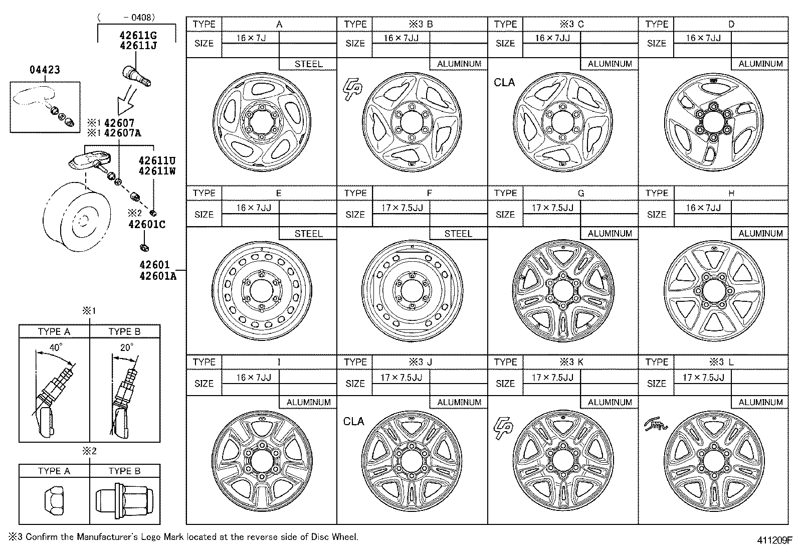  SEQUOIA |  DISC WHEEL WHEEL CAP