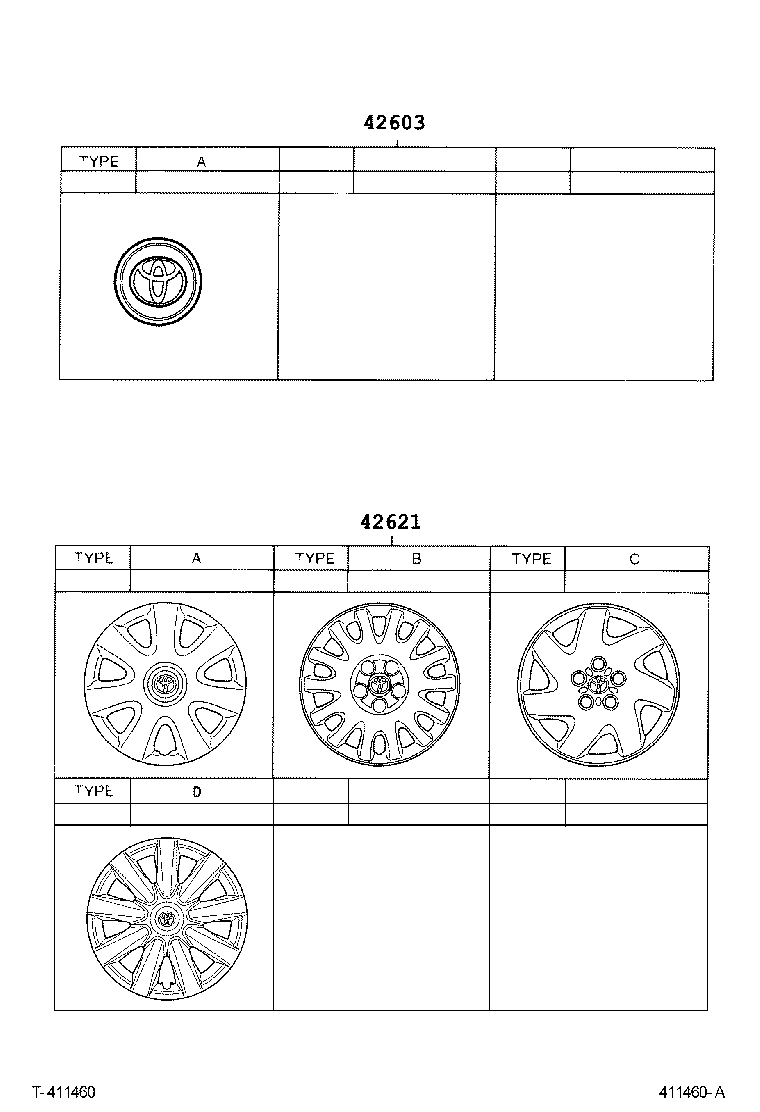  CAMRY NAP |  DISC WHEEL WHEEL CAP