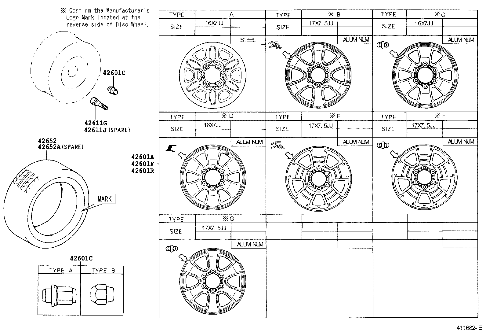  4RUNNER |  DISC WHEEL WHEEL CAP