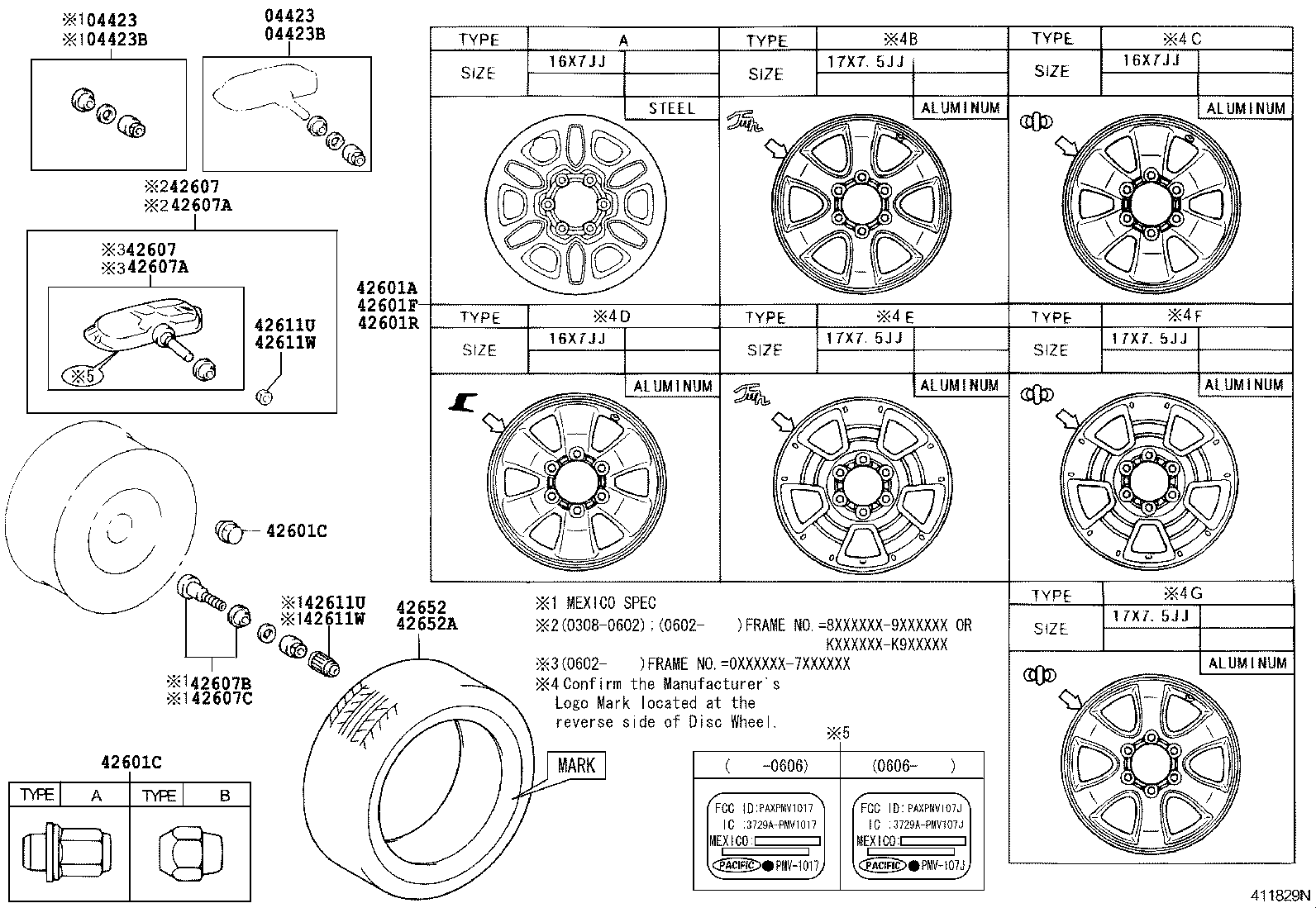  4RUNNER |  DISC WHEEL WHEEL CAP