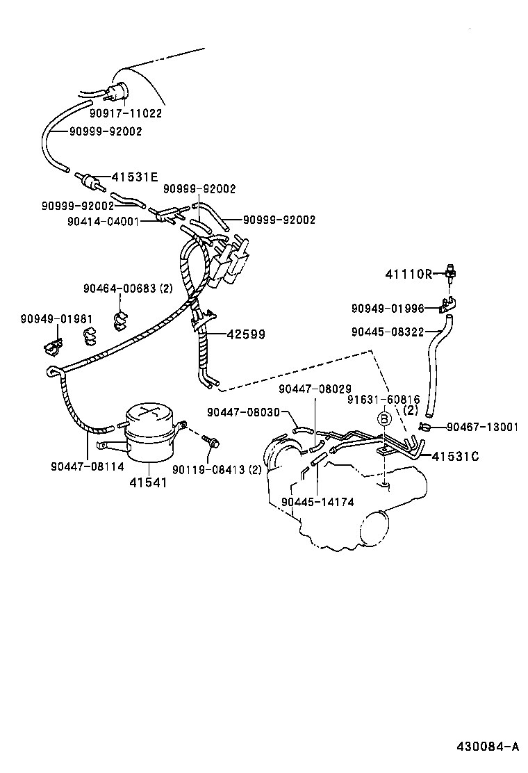  TACOMA |  FRONT AXLE HOUSING DIFFERENTIAL