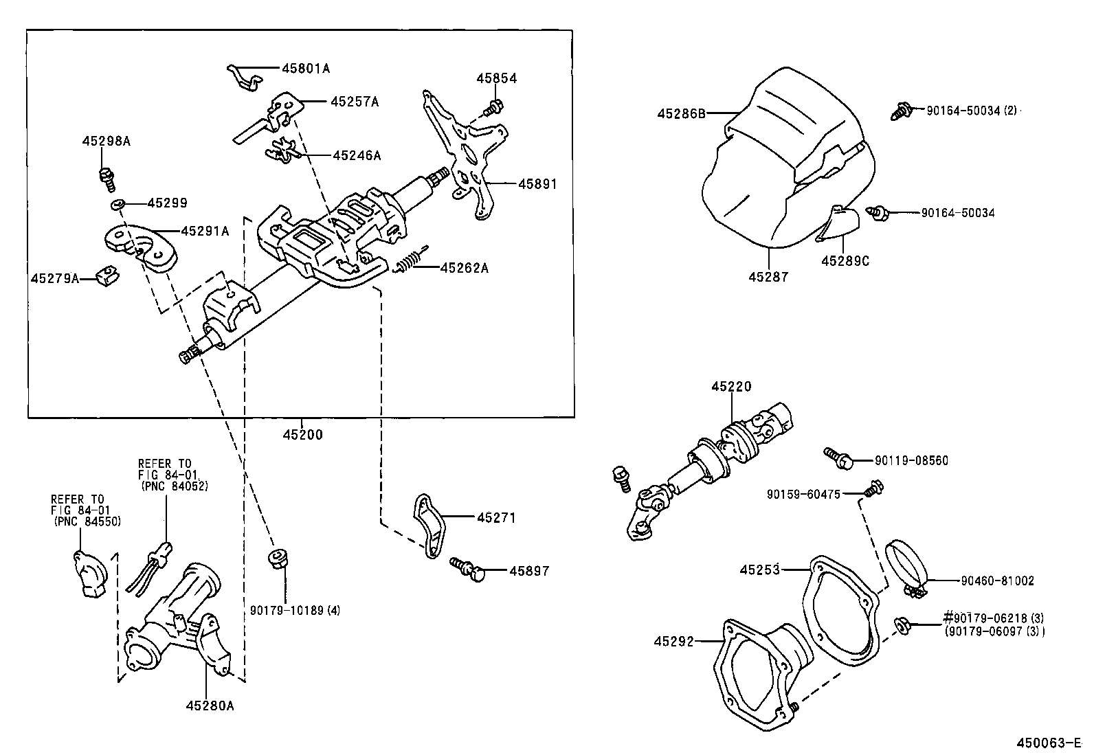  CAMRY NAP |  STEERING COLUMN SHAFT