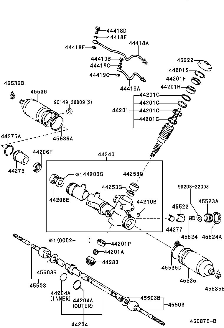  RAV4 |  FRONT STEERING GEAR LINK