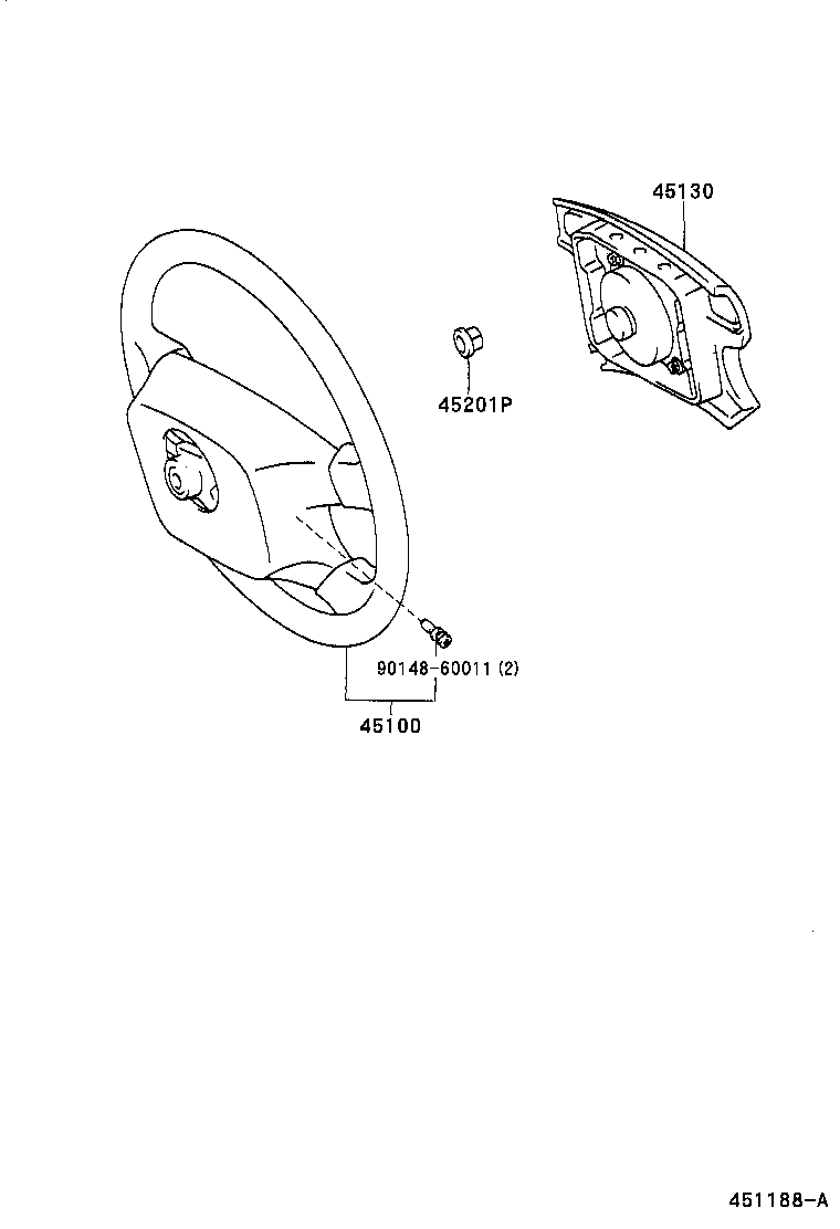  TERCEL |  STEERING WHEEL