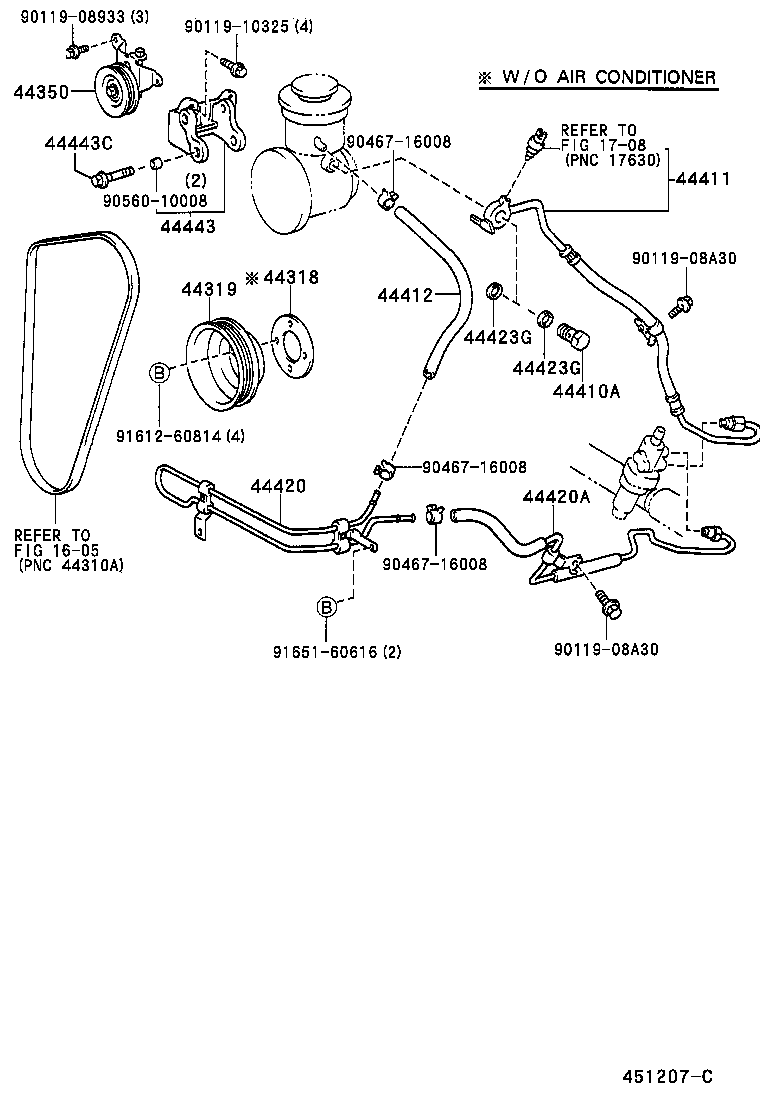  TACOMA |  POWER STEERING TUBE