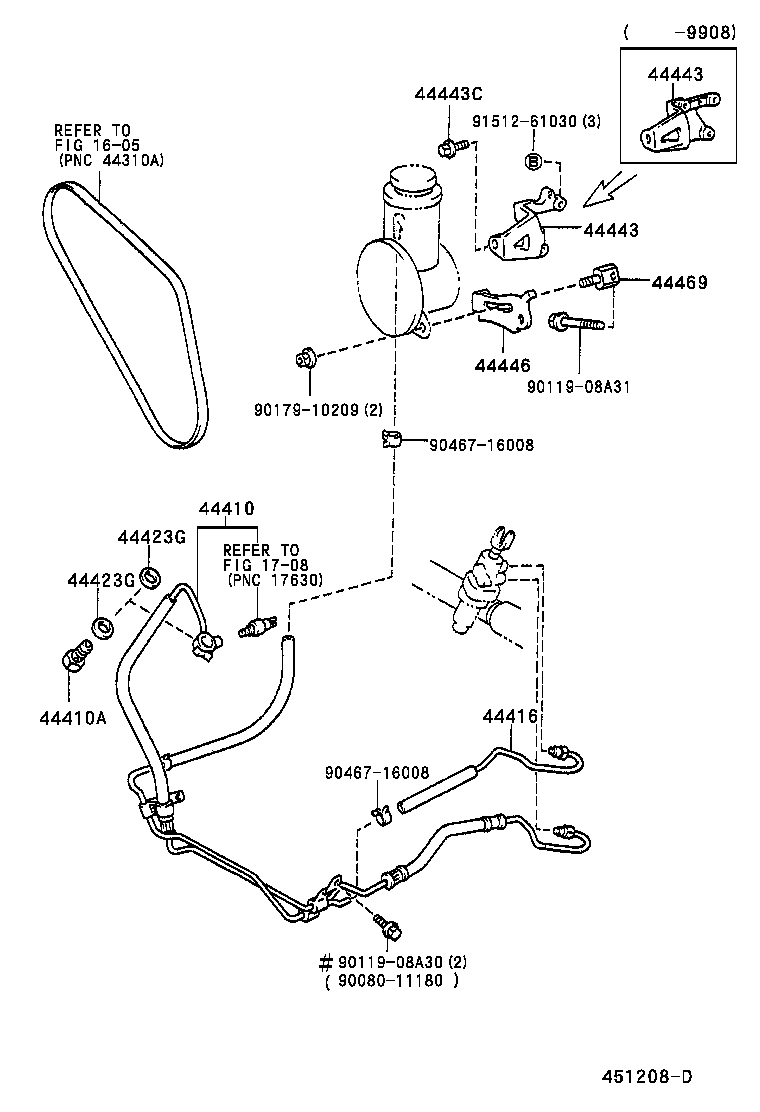  TACOMA |  POWER STEERING TUBE