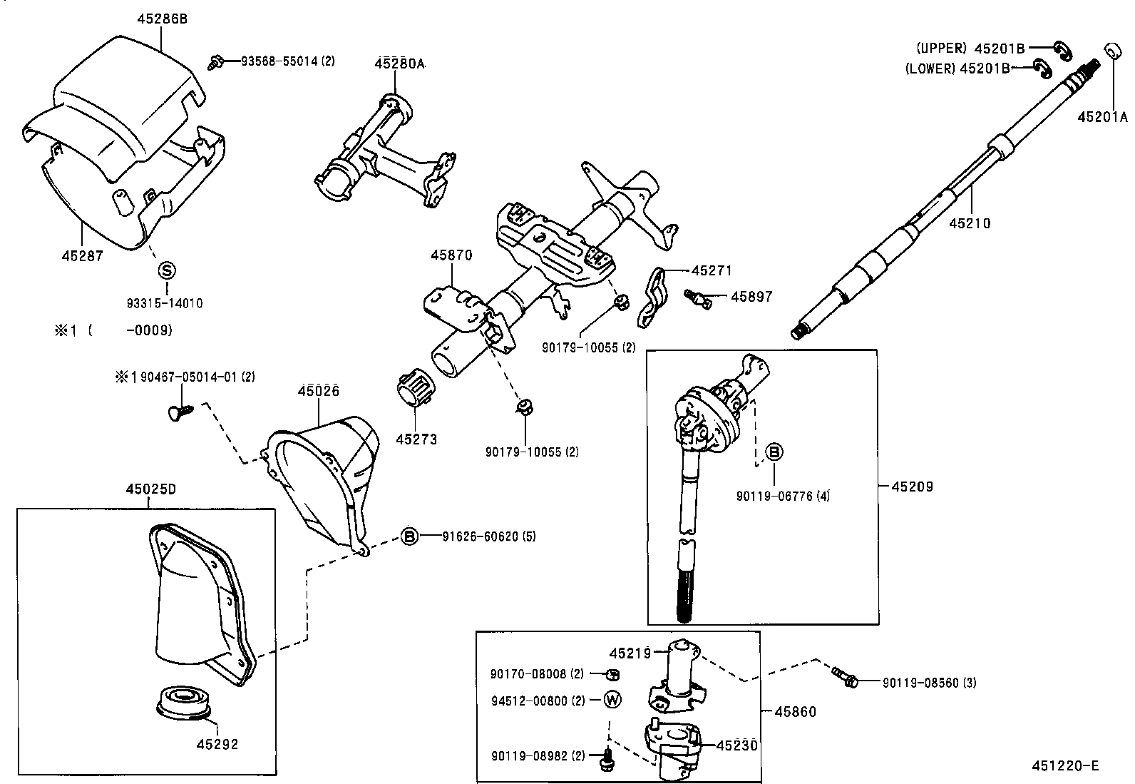  TACOMA |  STEERING COLUMN SHAFT