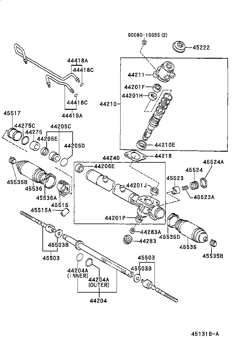  SOLARA |  FRONT STEERING GEAR LINK