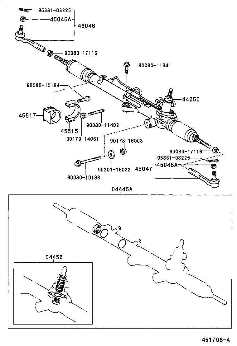  TUNDRA |  FRONT STEERING GEAR LINK