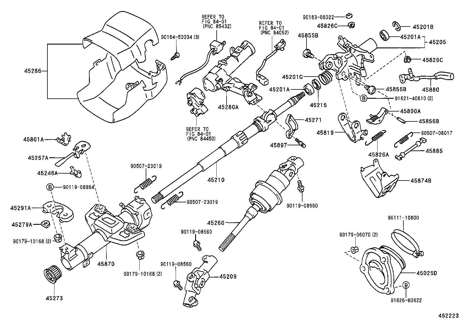  IS300 |  STEERING COLUMN SHAFT