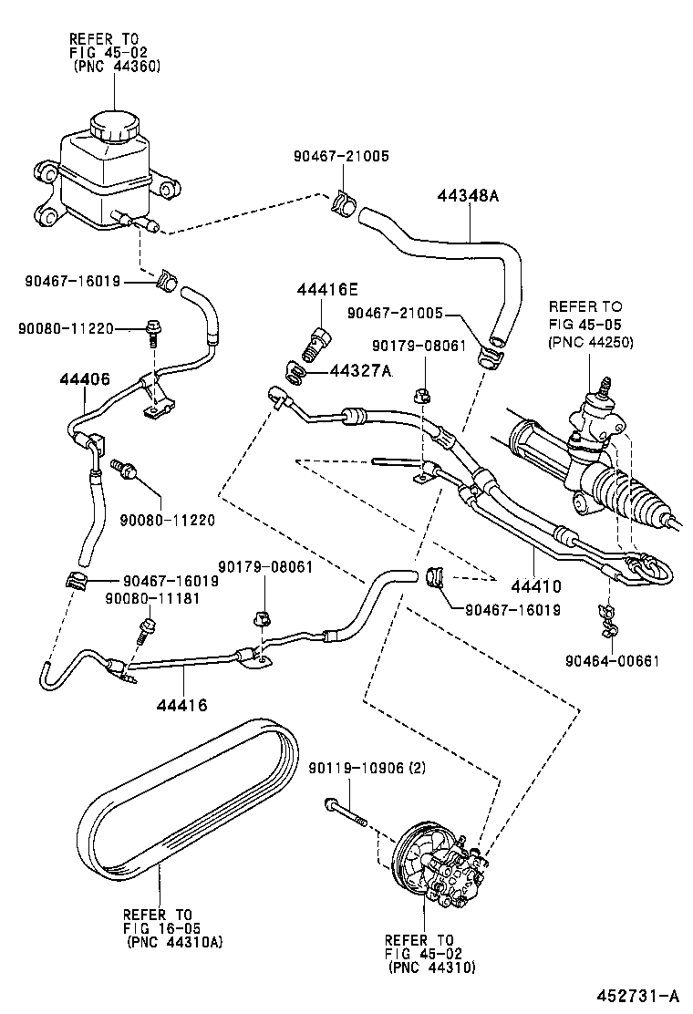  SOLARA |  POWER STEERING TUBE