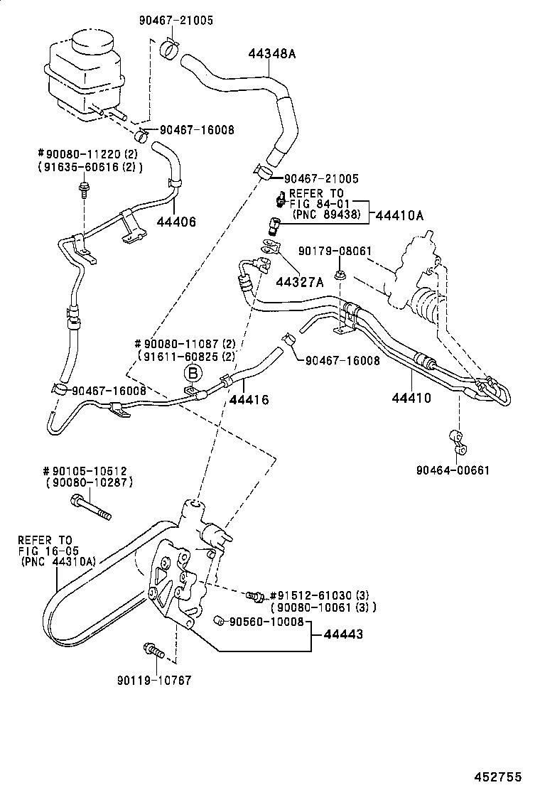  CAMRY JPP |  POWER STEERING TUBE