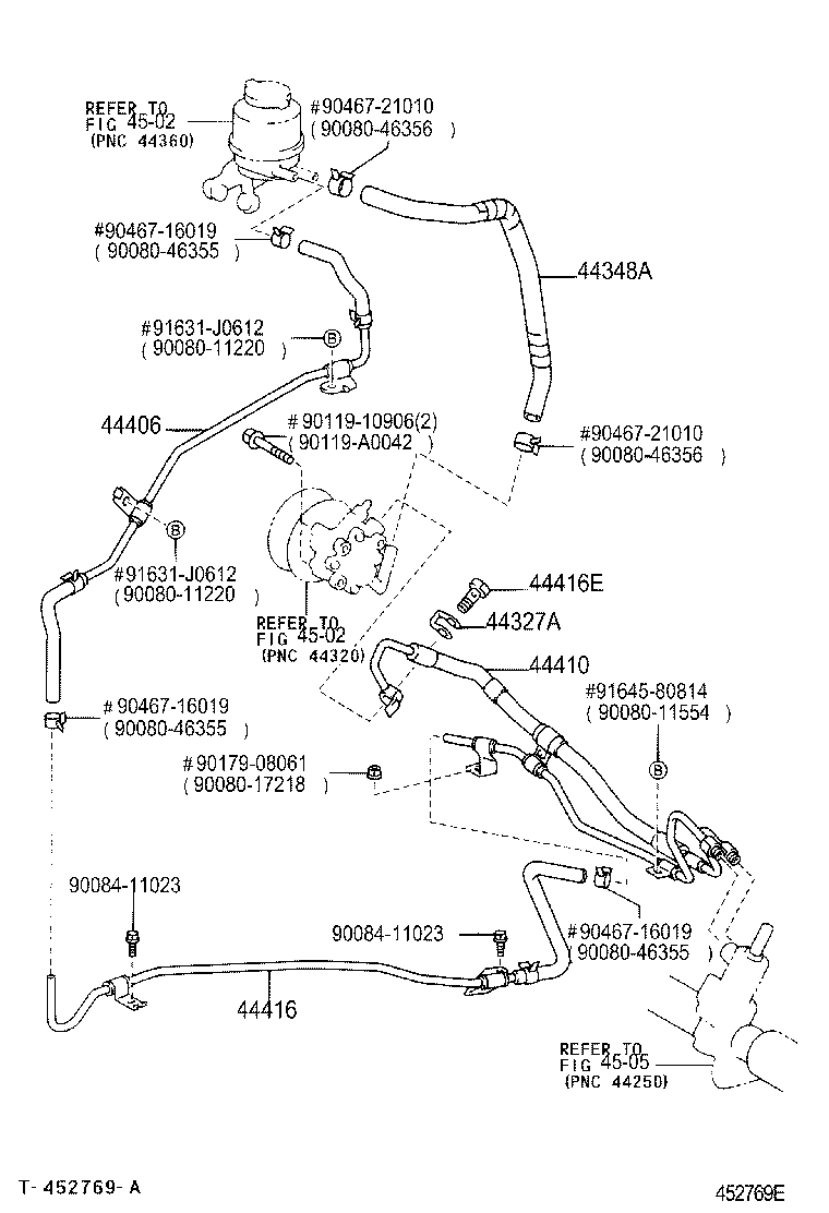  CAMRY NAP |  POWER STEERING TUBE