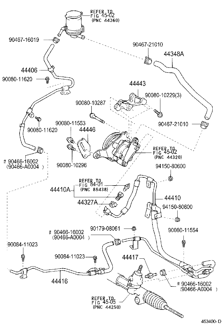  SIENNA |  POWER STEERING TUBE