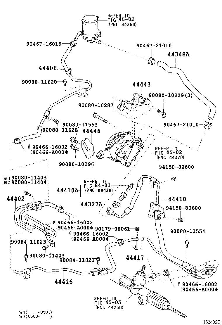  SIENNA |  POWER STEERING TUBE