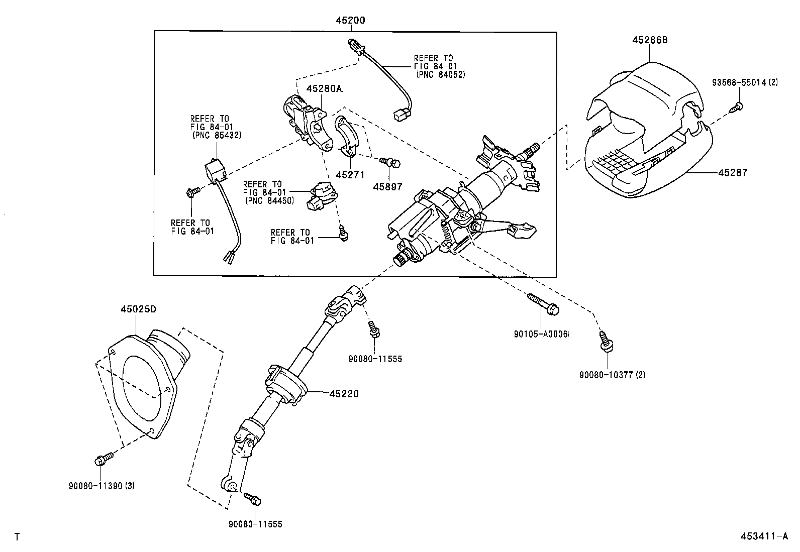  SIENNA |  STEERING COLUMN SHAFT