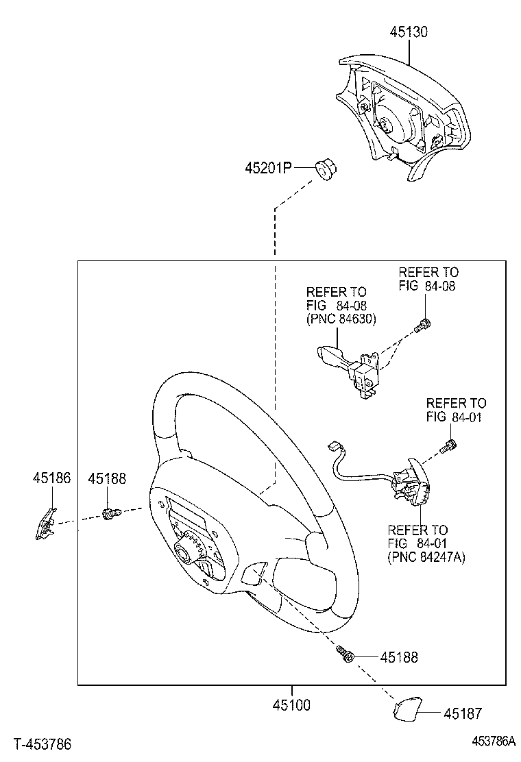  CAMRY NAP |  STEERING WHEEL