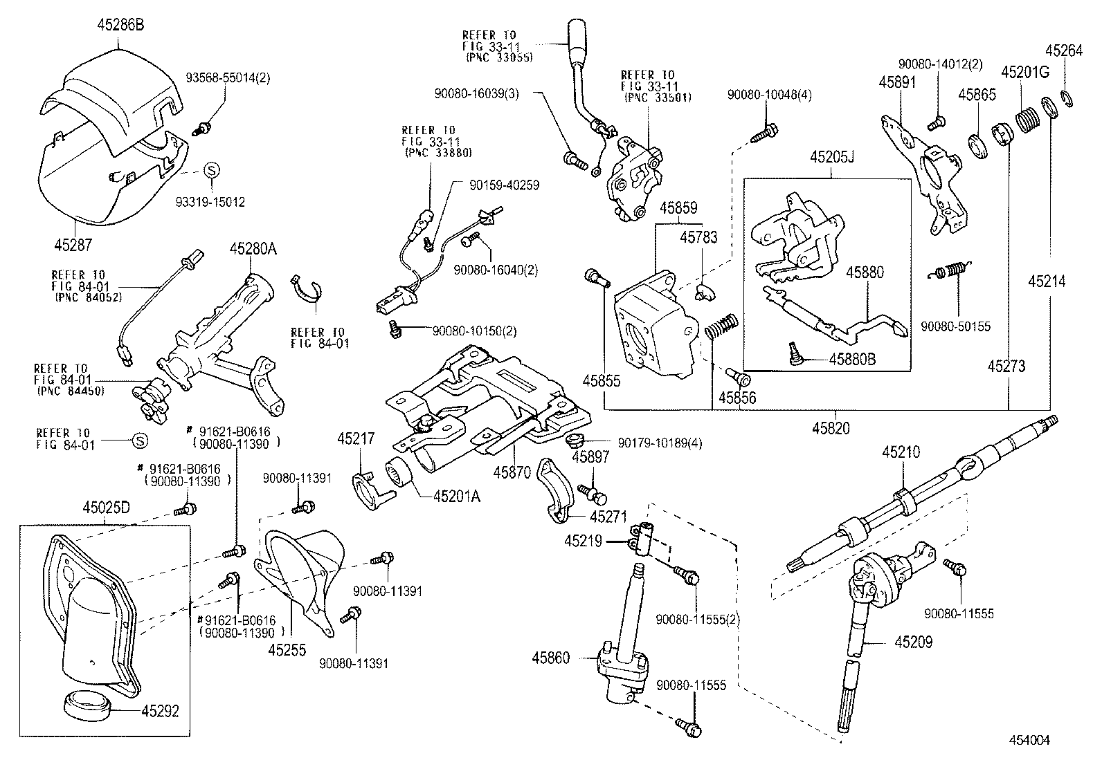 TUNDRA | STEERING COLUMN SHAFT