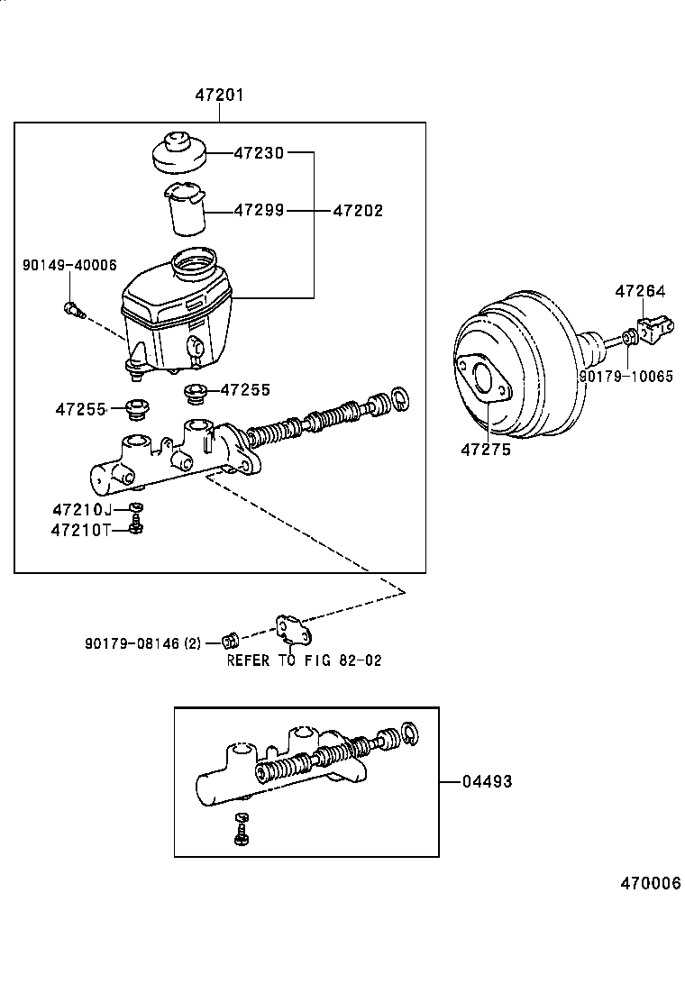  4RUNNER |  BRAKE MASTER CYLINDER