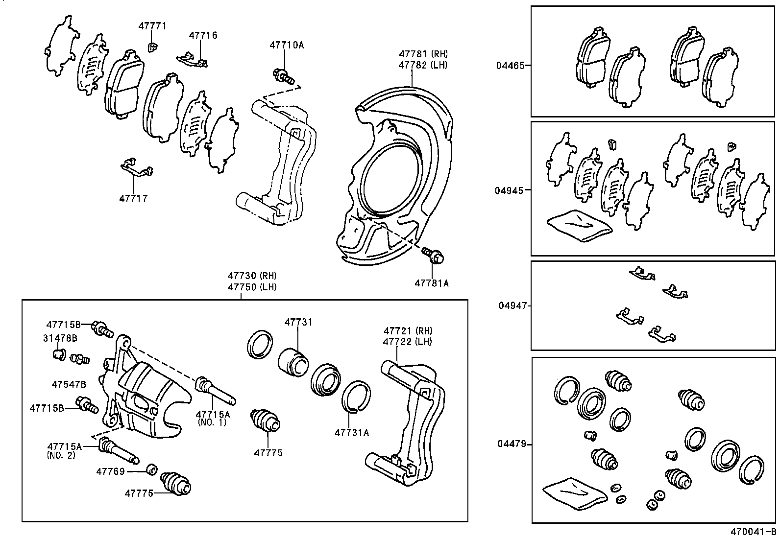  CAMRY JPP |  FRONT DISC BRAKE CALIPER DUST COVER