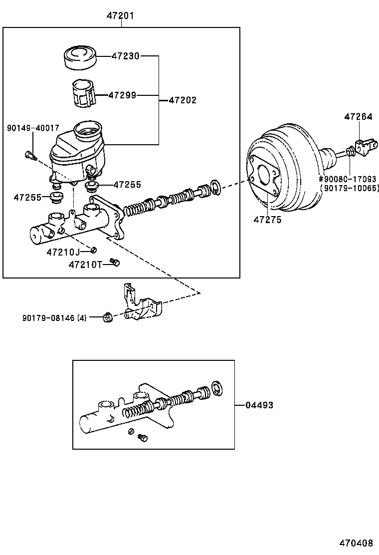  TACOMA |  BRAKE MASTER CYLINDER