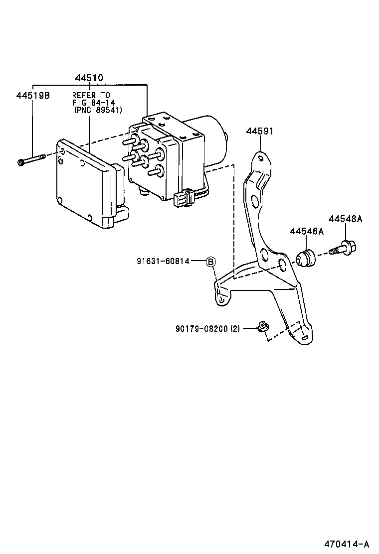  TACOMA |  BRAKE TUBE CLAMP