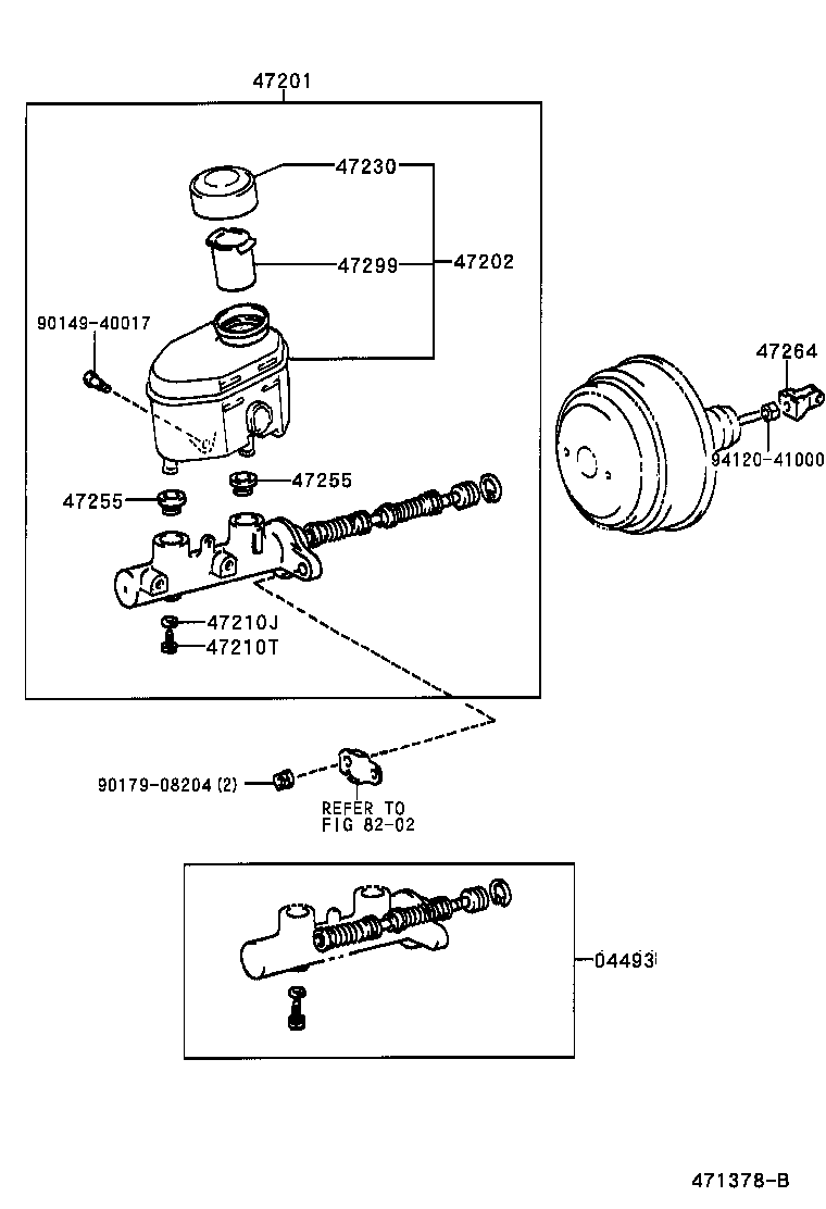  TUNDRA |  BRAKE MASTER CYLINDER
