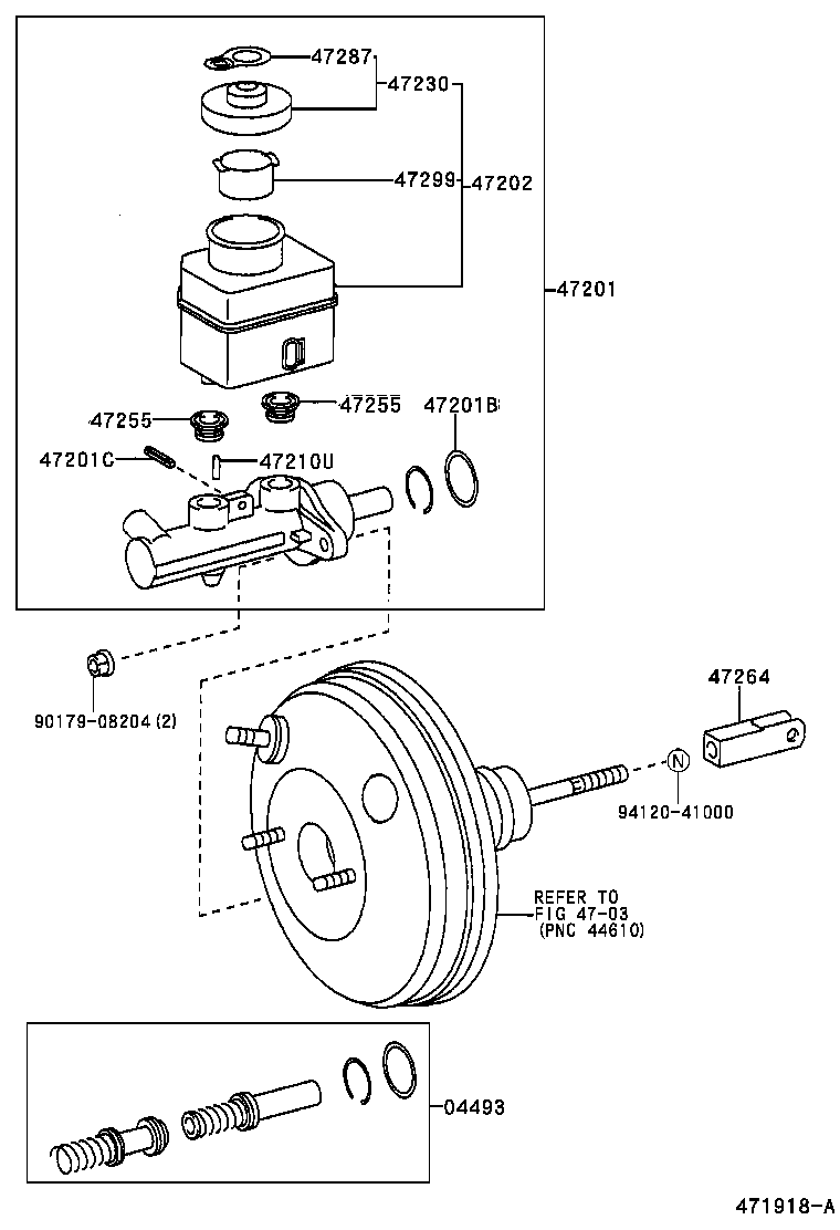  MR2 |  BRAKE MASTER CYLINDER