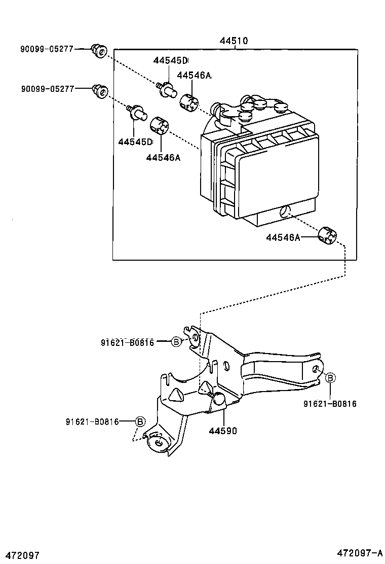  RAV4 |  BRAKE TUBE CLAMP