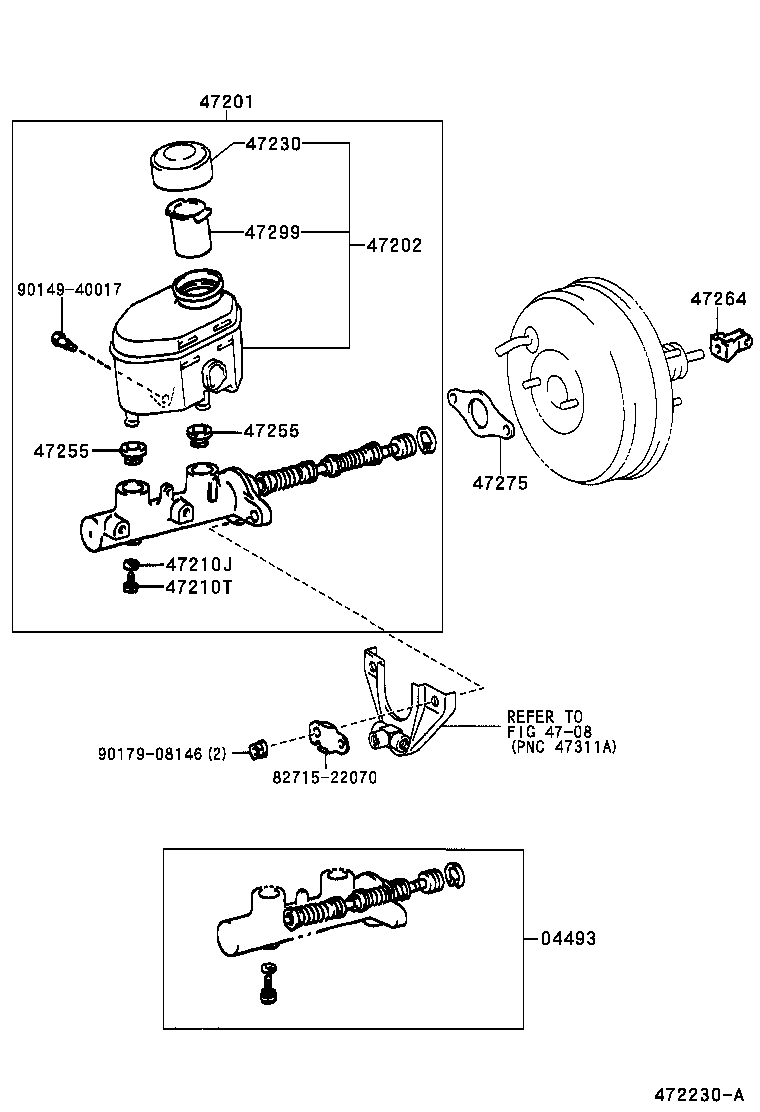  TACOMA |  BRAKE MASTER CYLINDER