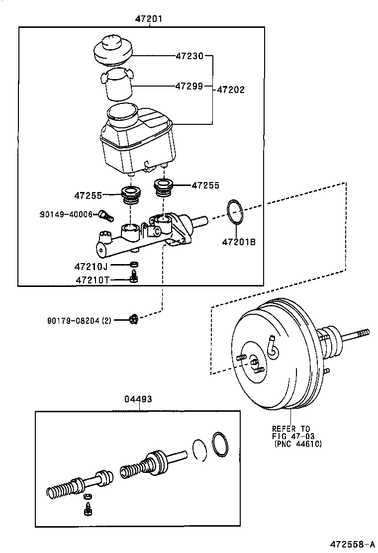  CAMRY JPP |  BRAKE MASTER CYLINDER