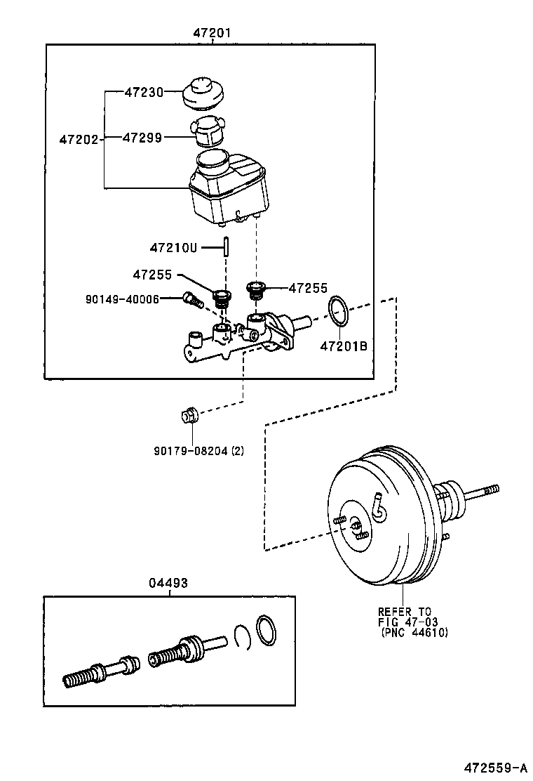  CAMRY JPP |  BRAKE MASTER CYLINDER