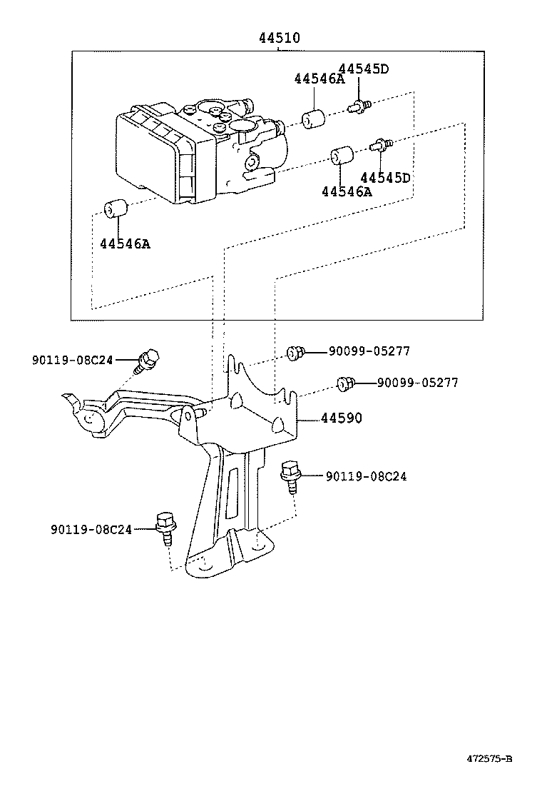  CAMRY JPP |  BRAKE TUBE CLAMP