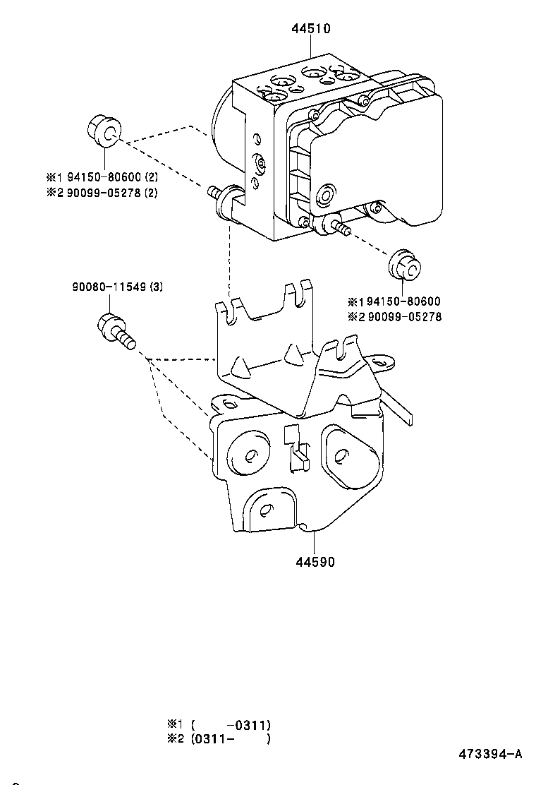  SIENNA |  BRAKE TUBE CLAMP