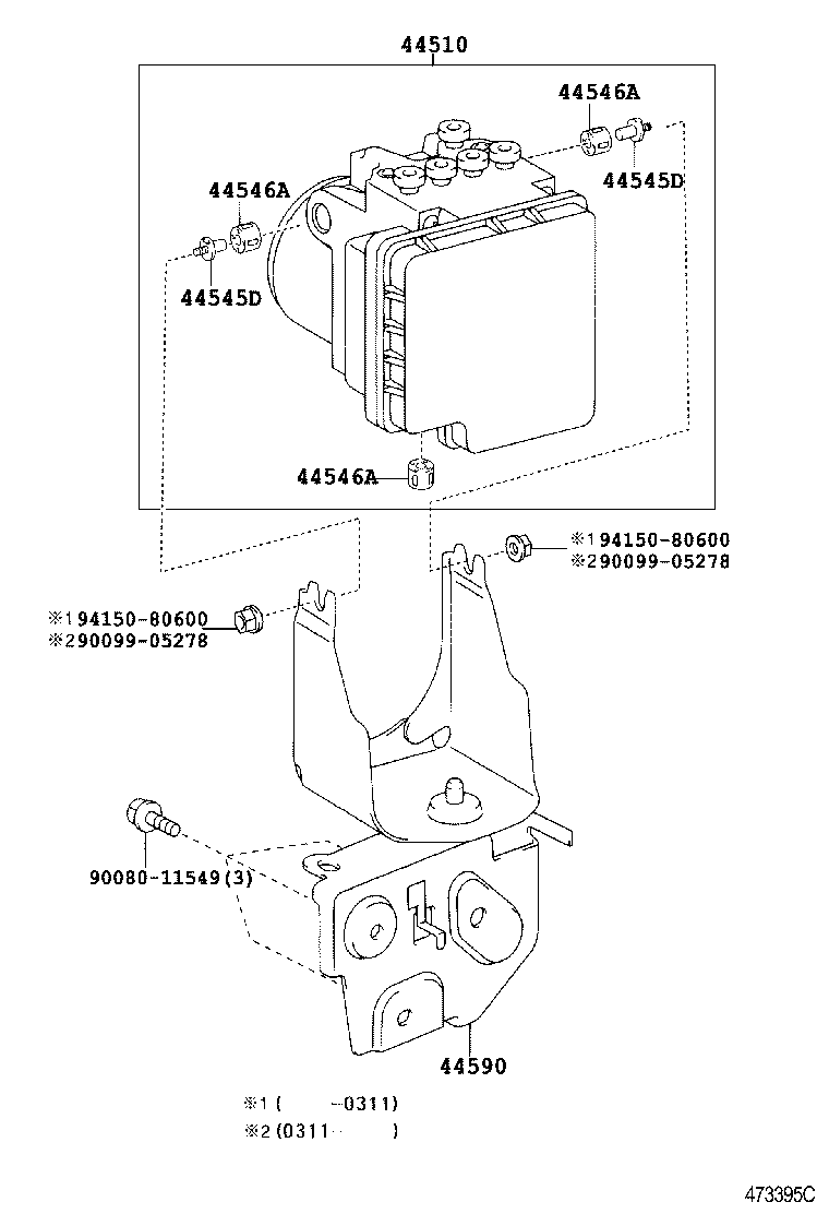  SIENNA |  BRAKE TUBE CLAMP