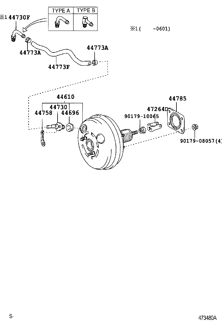  RX330 350 JPP |  BRAKE BOOSTER VACUUM TUBE