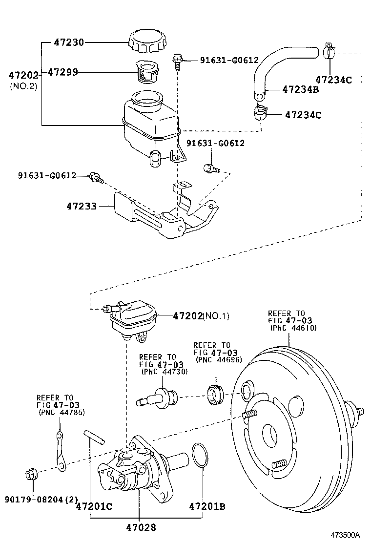  RX330 350 JPP |  BRAKE MASTER CYLINDER