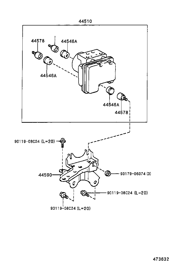  ECHO |  BRAKE TUBE CLAMP