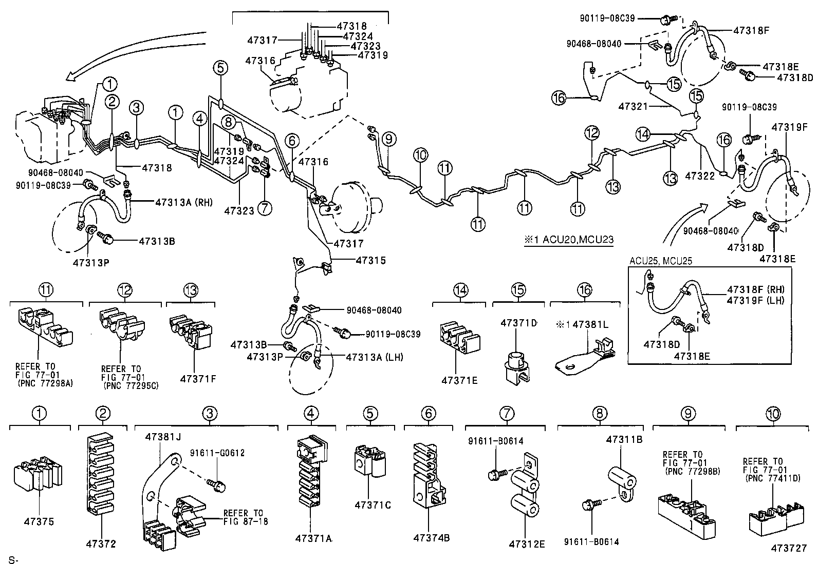  HIGHLANDER |  BRAKE TUBE CLAMP