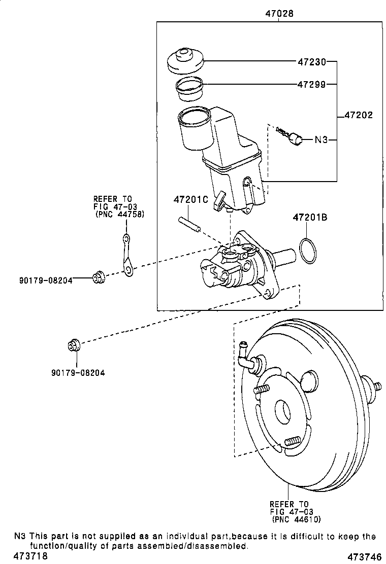  HIGHLANDER |  BRAKE MASTER CYLINDER