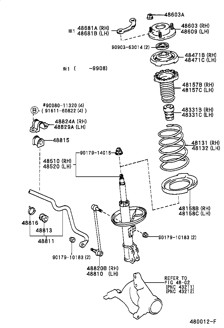  CAMRY JPP |  FRONT SPRING SHOCK ABSORBER